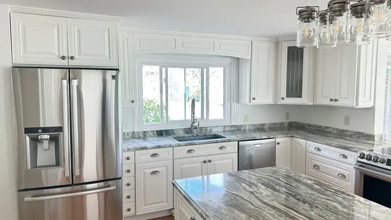 Interior remodel: finished kitchen